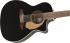 097-0753-006 Fender Villager 12-String Acoustic/Electric Guitar Black w/ Gig Bag